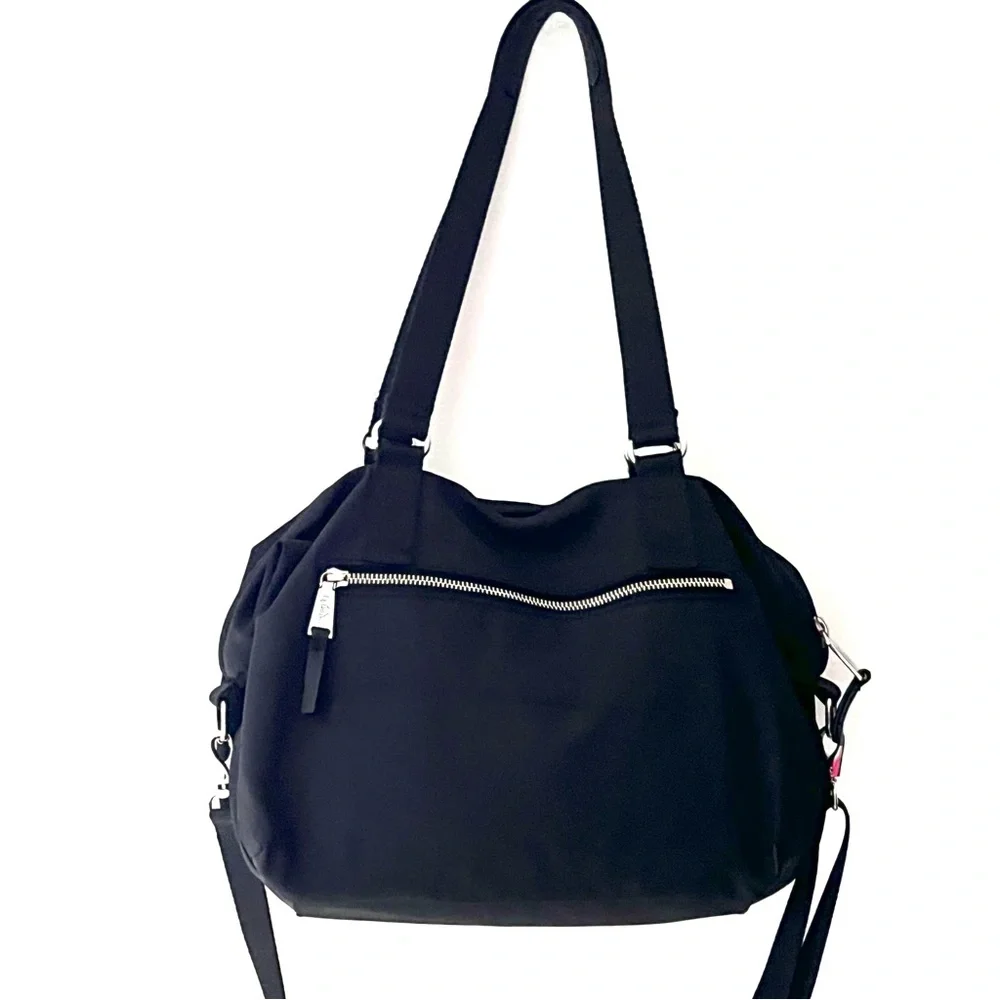 Kipling Black Nylon Crossbody Shoulder Bag